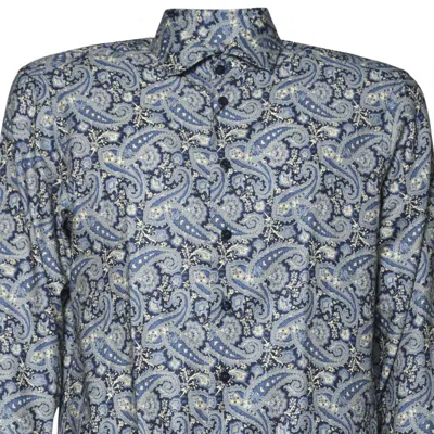 Etro Shirts In Blue