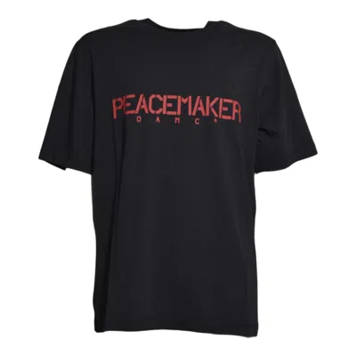 Oamc Logo-print T-shirt In Black