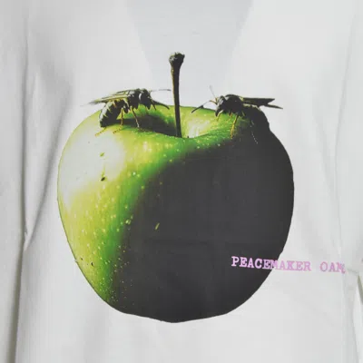 Oamc Graphic-print T-shirt In White