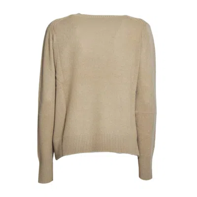 Max Mara Weekend Sweaters In Brown