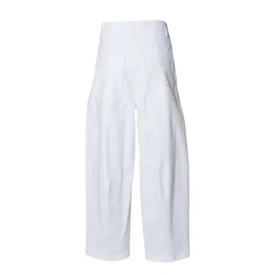 Max Mara Trousers In White