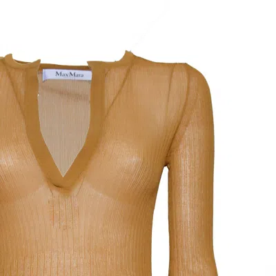 Max Mara Sweaters In Brown