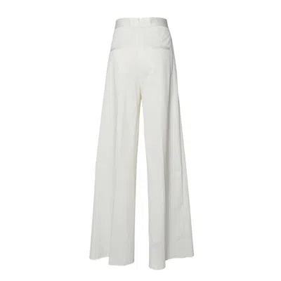 Max Mara Trousers In White