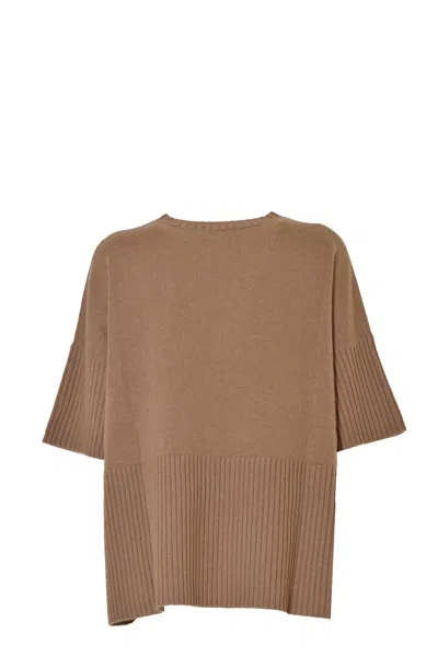 Max Mara Sweaters In Brown