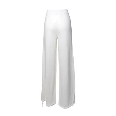 Max Mara Trousers In White