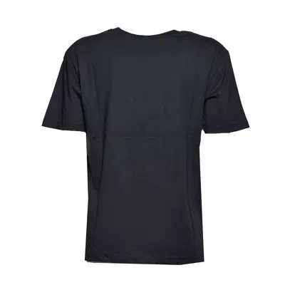 Msgm Cotton Logo T-shirt In Black