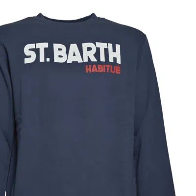 Saint Barth Sweaters In Blue