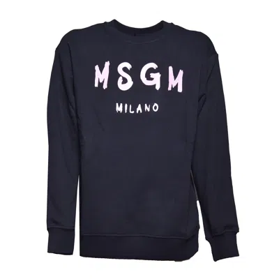 Msgm Sweaters In Blue