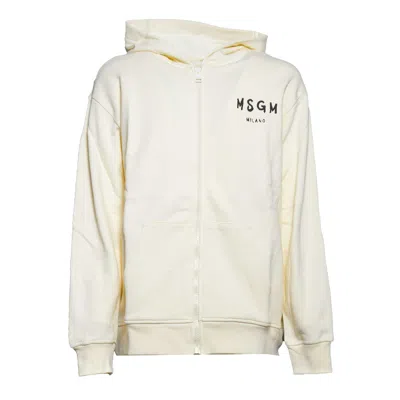 Msgm Sweaters In White