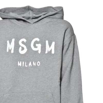 Msgm Sweaters In Gray