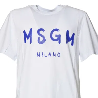 Msgm T Shirts And Polos In White