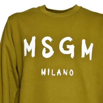 Msgm Sweaters In Brown