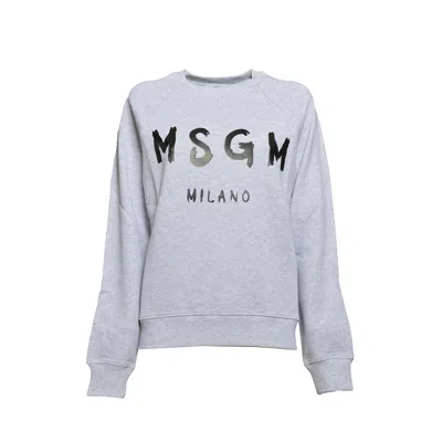 Msgm Sweaters In Gray