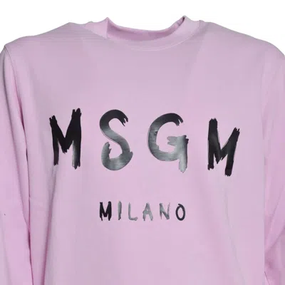 Msgm Sweaters In Pink