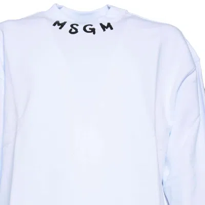 Msgm Sweaters In White