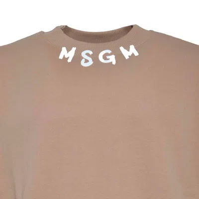 Msgm Sweaters In Neutral
