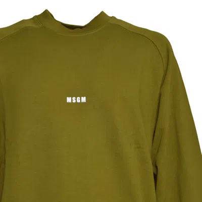 Msgm Sweaters In Green