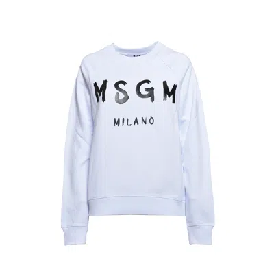 Msgm Sweaters In White