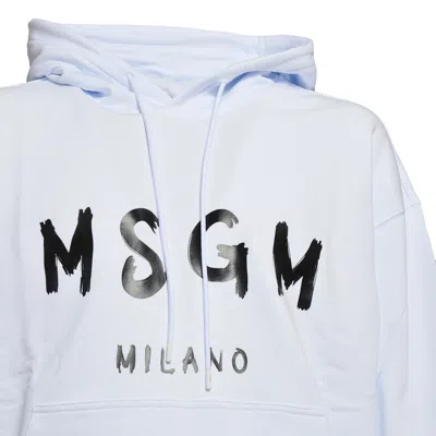 Msgm Sweaters In White