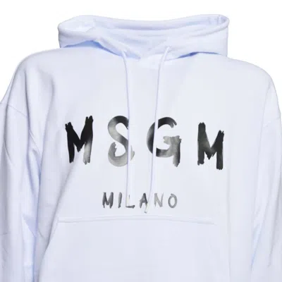 Msgm Sweaters In White