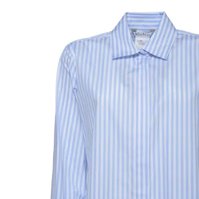 Max Mara Shirts In Blue