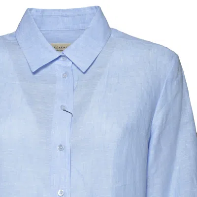 Max Mara Weekend Shirts In Blue