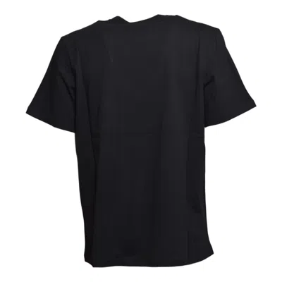 Msgm T Shirt Con Micro Logo In Black