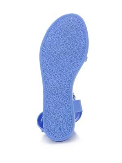 Shop Ancient Greek Sandals Ikaria Jellie Wing Sandals In Blue