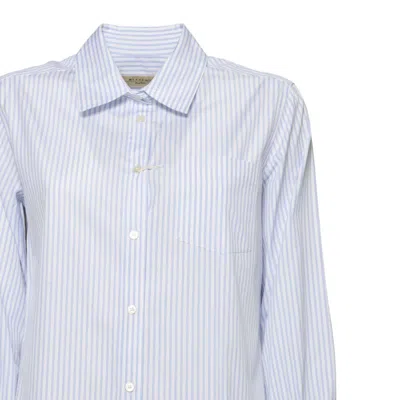 Max Mara Weekend Shirts In Blue