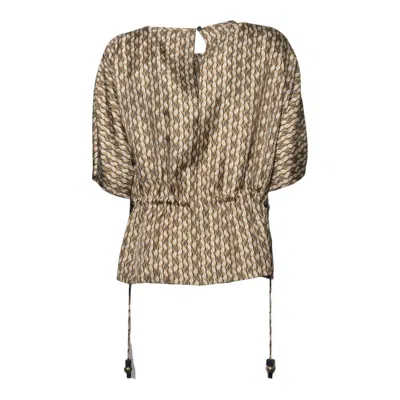 Max Mara Top Woman In Brown