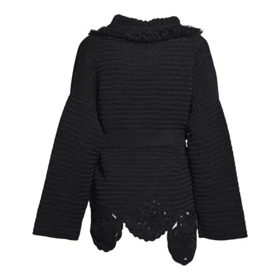 Alanui Sweaters In Black