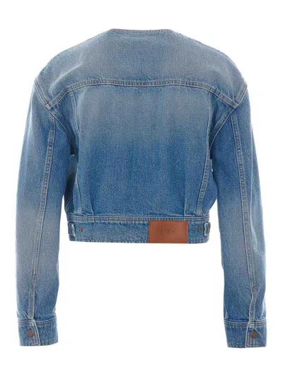 Chloé Denim Jacket In Blue