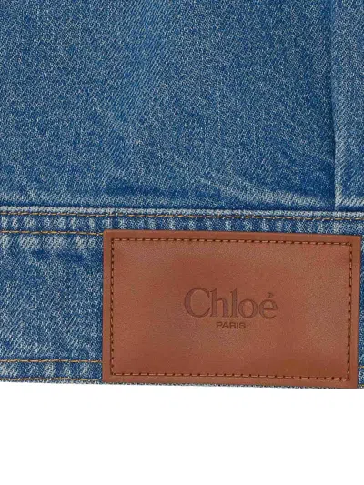 Chloé Denim Jacket In Blue