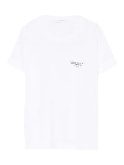 Givenchy T-shirt With Logo In White