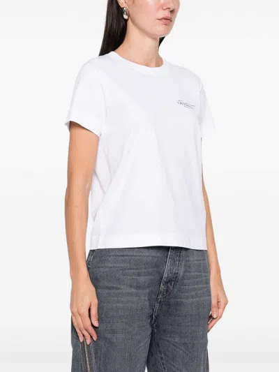 Givenchy T-shirt With Logo In White