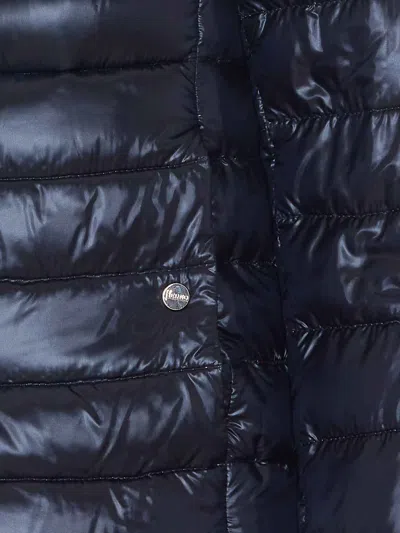 Herno Reversible Light Down Jacket In Blue