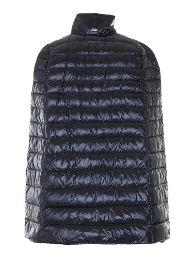 Herno Light Padded Vest In Blue