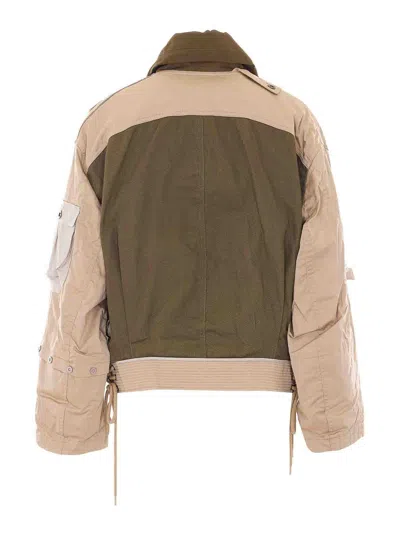 Isabel Marant Julissa Leather-trimmed Organic Cotton Jacket In Multi