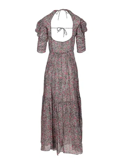 Isabel Marant Étoile Sichellia-gb Dresses Violet In Multi