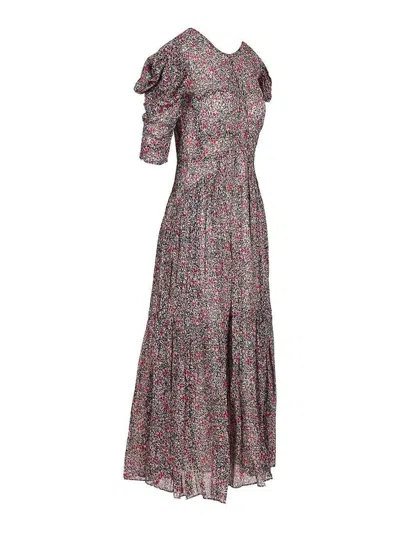 Isabel Marant Étoile Sichellia-gb Dresses Violet In Multi