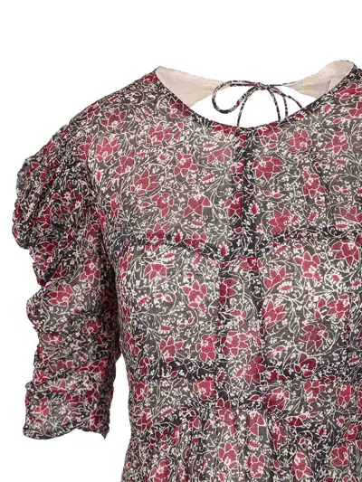 Isabel Marant Étoile Sichellia-gb Dresses Violet In Multi