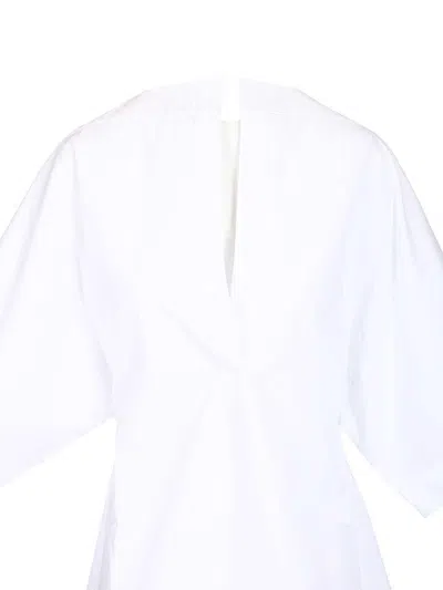 Jacquemus Moisson Tunic Dresses White In White