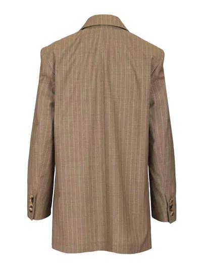 Max Mara Oversized Blazer In Brown