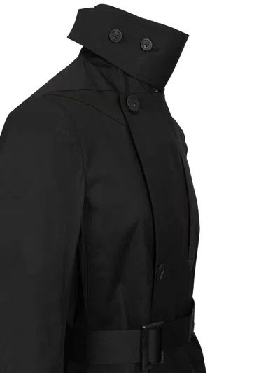 Rick Owens Temple Mastodon Trench Coat Coats Black | ModeSens
