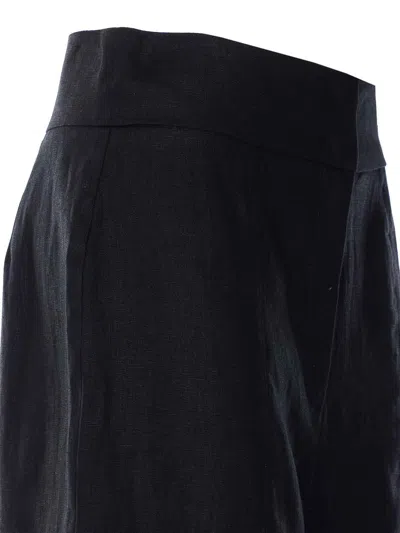 Twinset Pants In Black