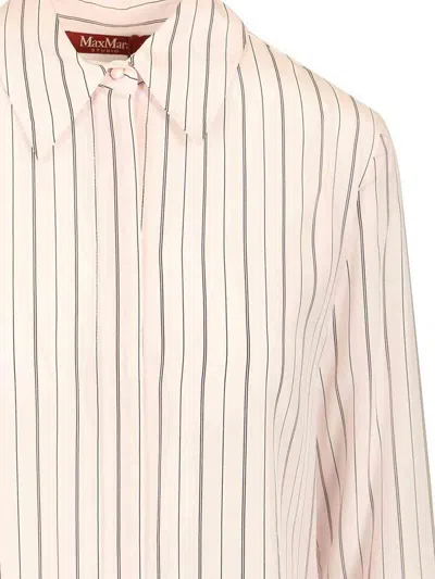 Max Mara Studio Camicia Flirt In Pink