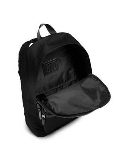 Shop Michael Kors Nylon Backpack In Black