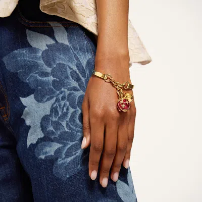 La Doublej Lady Scarab Bangle