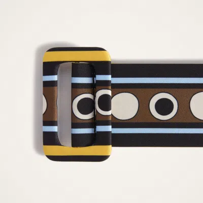 La Doublej Medium Belt In Brown