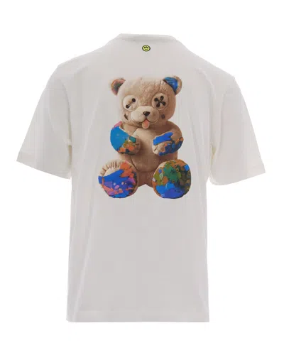 Barrow T-shirt Bear Coconut In White
